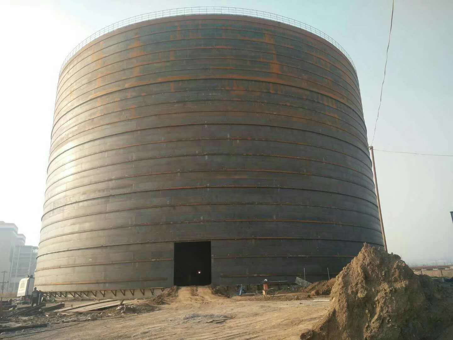 宿州承建大型钢板库的好处及原理