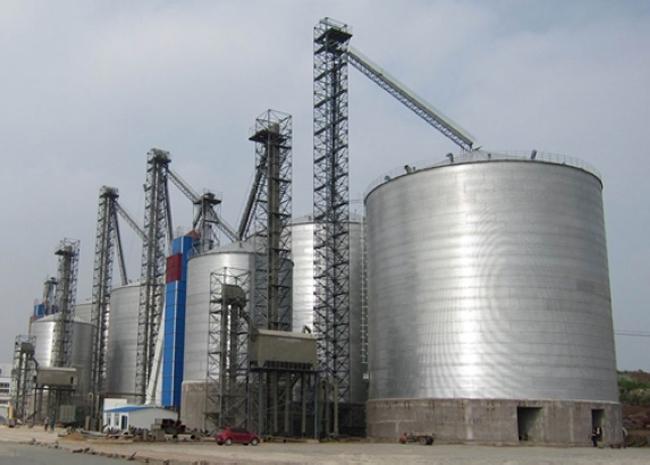 宿州大型钢板库构造参数及水泥储存质量